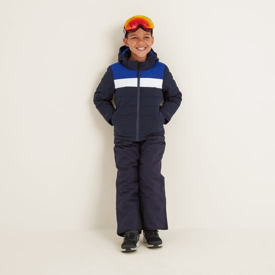 Laithe Kids Ski Jacket Dark Indigo/Royal Blue