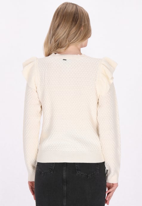 Dreimaster Cardigan women white - Image 4