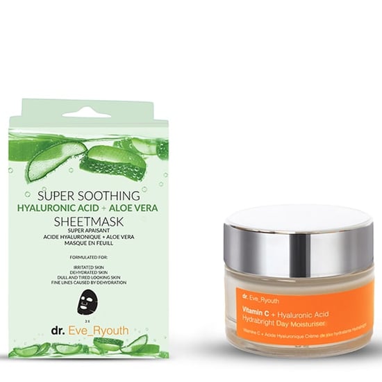Hyaluronic acid  Aloe Vera sheet Mask  + Vitamin C Day Cream 50ml