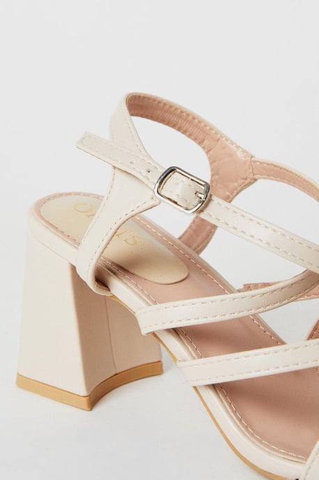 Missy Strappy High Block Heeled Sandals