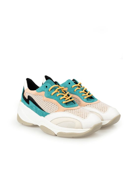 Geox Zapatillas Kirya B de mujer Gris, turquesa - Image 2