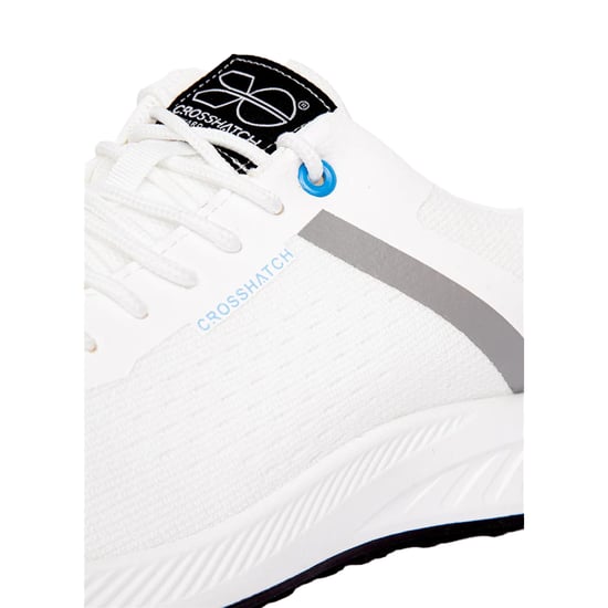 Crosshatch Mens Kamran Trainers (White) - Image 3