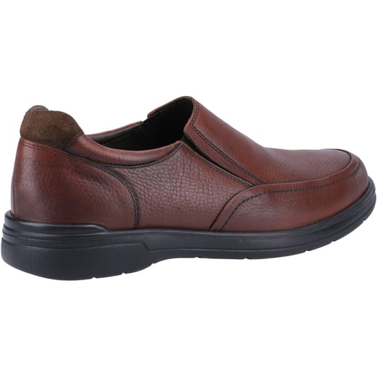 Hush Puppies Matthew Leather Men's Brown Loafers - Image 2