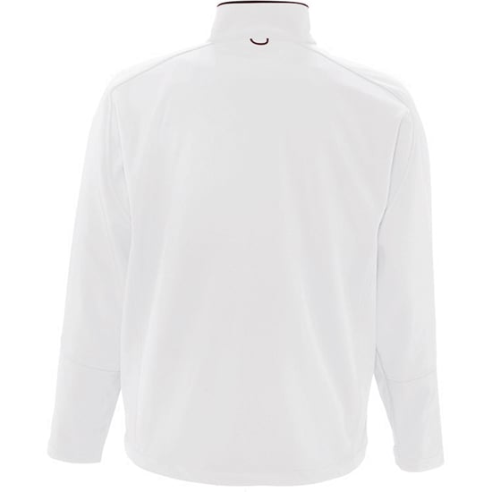 SOLS Mens Relax Soft Shell Jacket (Breathable, Windproof And Water Resistant) (White) - Image 2