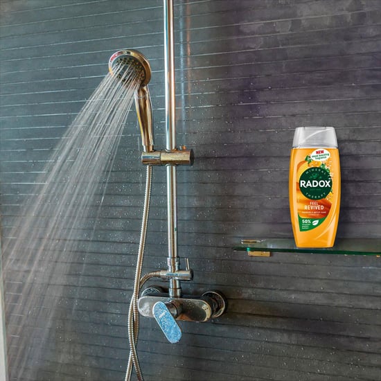 Radox Mineral Therapy Shower Gel Feel Revived w/ Mandarin&apricot Scent, 225ml, 6 Pack