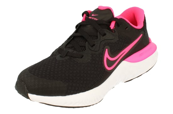 Nike Renew Run 2 Gs Black Trainers - Image 1