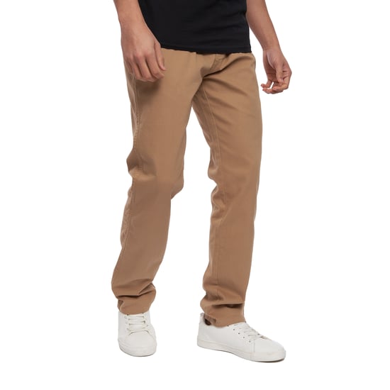 Crosshatch Mens Roysden Chinos (Sand) - Image 5