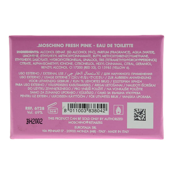 Fresh Couture Pink Eau De Toilette Vaporizador 30 ml - Image 4