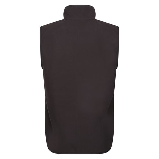 Regatta Mens Navigate Fleece Gilet (Black/Seal Grey) - Image 2