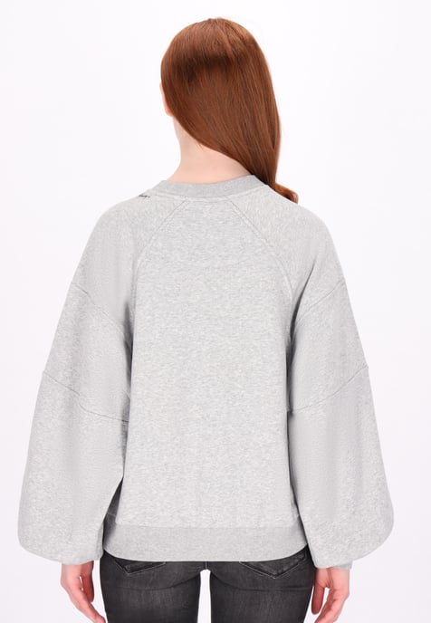 Dreimaster Sweatshirt women Grey melange - Image 4