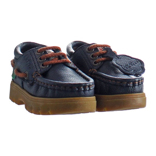 Kickers Lennon Niños Zapatos Azul Marino - Image 1