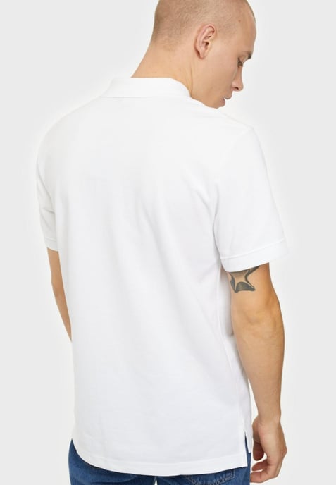 Polo blanco para hombre Nike Sportswear Club - Image 2