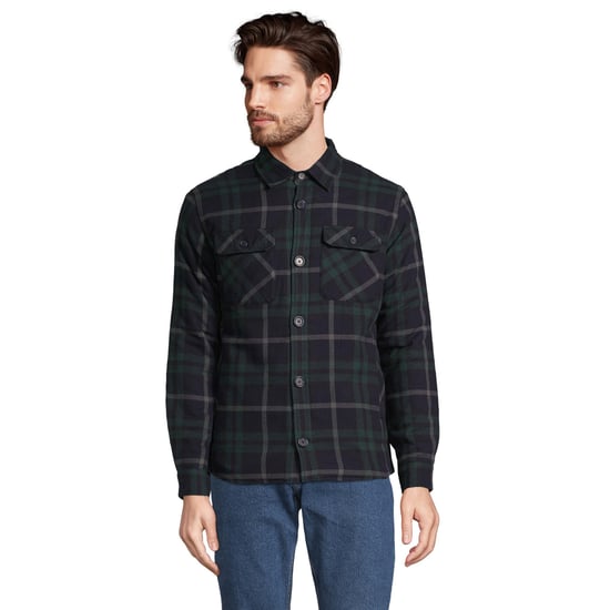 SOLS Unisex Adult Noah Checked Overshirt (Green Empire) - Image 1
