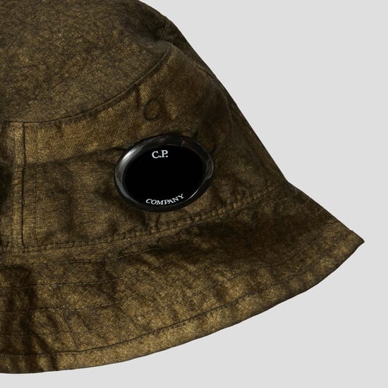Gorra de Cubo Co-Ted de C.P. Company en Verde - Image 2