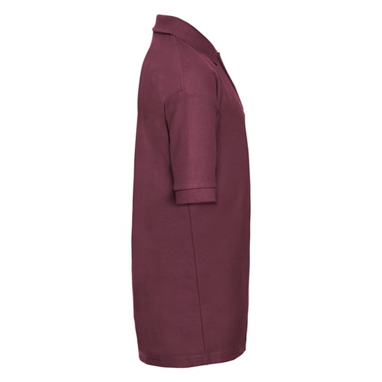 Russell Childrens/Kids Classic Polycotton Polo Shirt (Burgundy) - Image 3