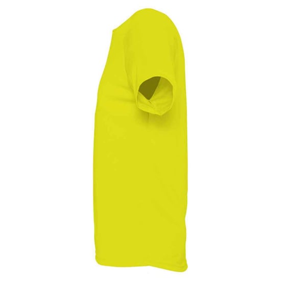 SOLS Mens Sporty Raglan T-Shirt (Neon Yellow) - Image 3