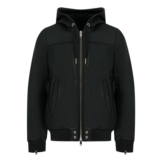 Diesel Hombre Motera L-Rooney 900 Chaqueta de cuero - Image 1