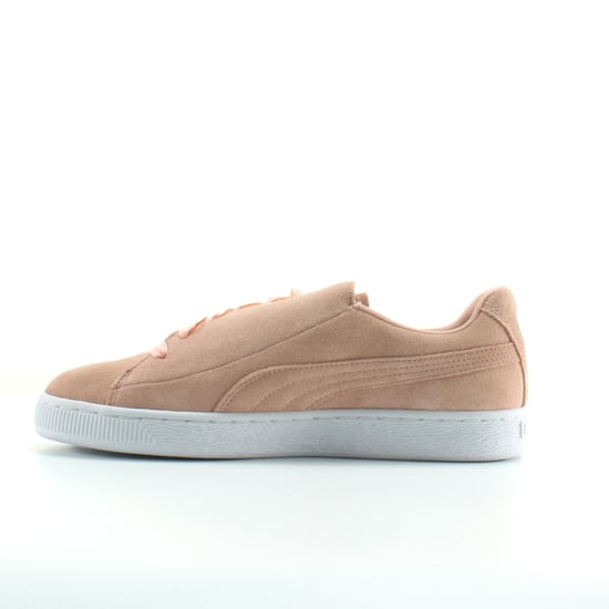 Puma Suede Crush Peach Leather Zapatillas de deporte con cordones para mujer 369251 02 - Image 3