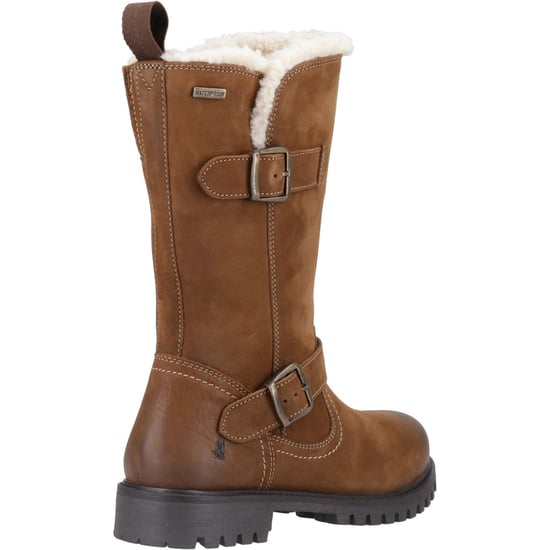 Hush Puppies Winnie Leather Women's Tan Boots - Image 2