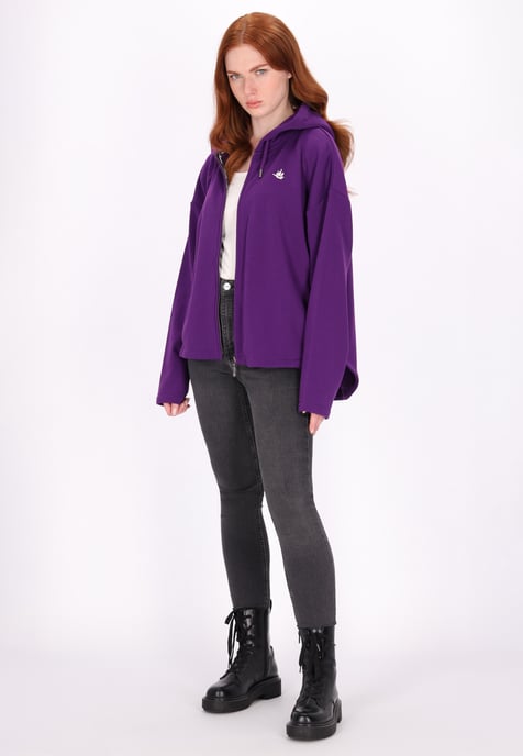 Dreimaster Sweatshirt women dark purple - Image 2