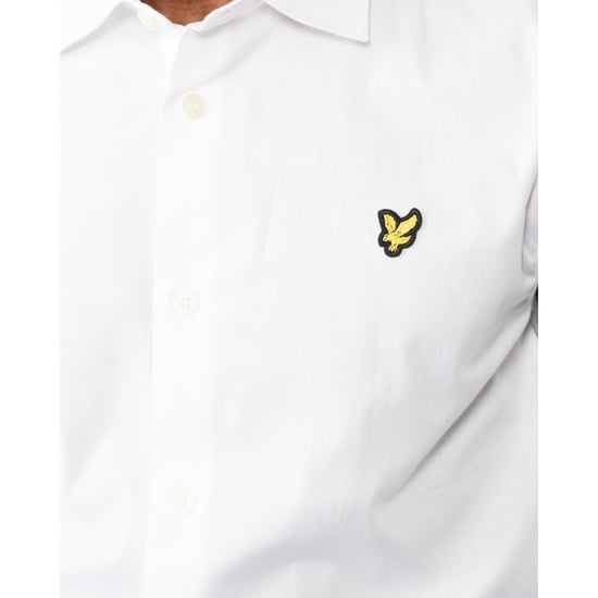 Lyle & Scott Long Sleeve Slim Fit Mens Poplin Shirt - Image 5
