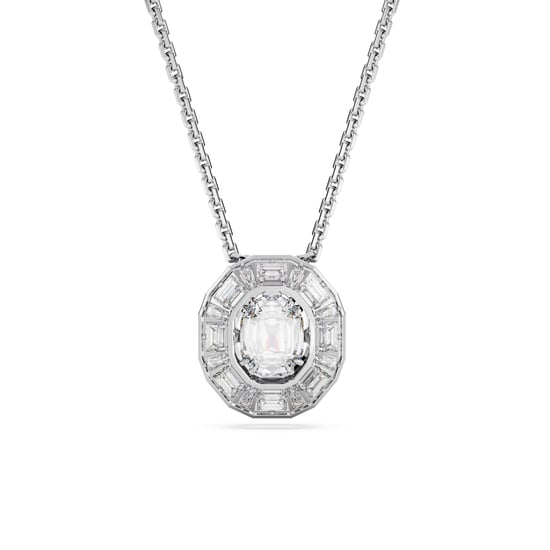 Swarovski 'Mesmera' Women's Base Metal Necklace - Silver 5669915 - Image 1