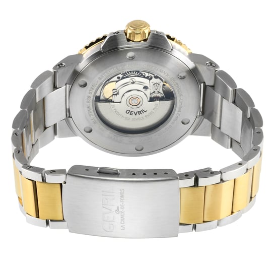Gevril RiverSide Swiss Automatic Sellita SW200 Stainelss Steel Watch