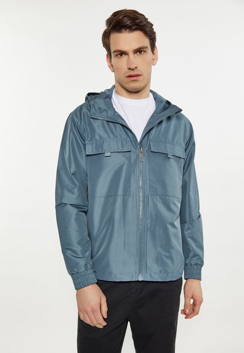 Mo Anorak Men grey blue - Image 3
