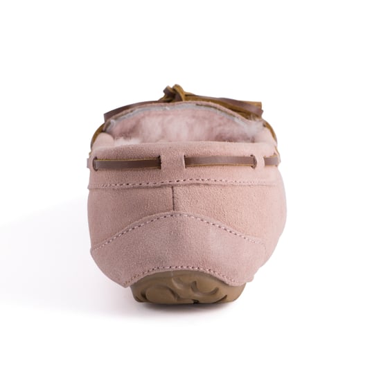 Aus Wooli Australia Womens Stylish Sheepskin Lace Moccasin