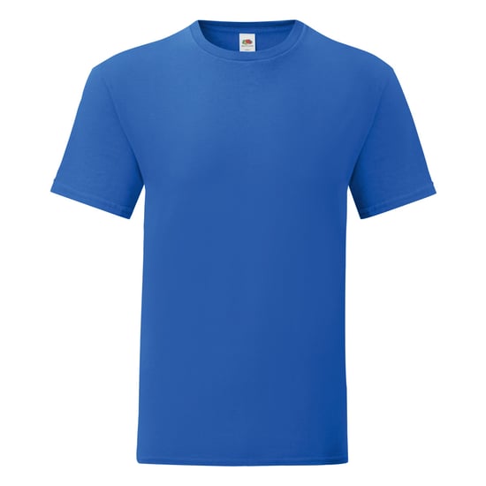 Fruit Of The Loom Mens Iconic T-Shirt (Pack of 5) (Royal Blue) - Image 1