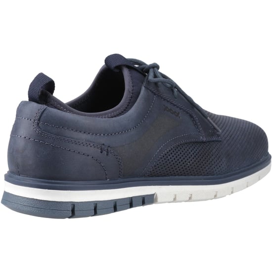 Pod Murphy Leather Men's Navy Lace-Up Shoes - Image 2