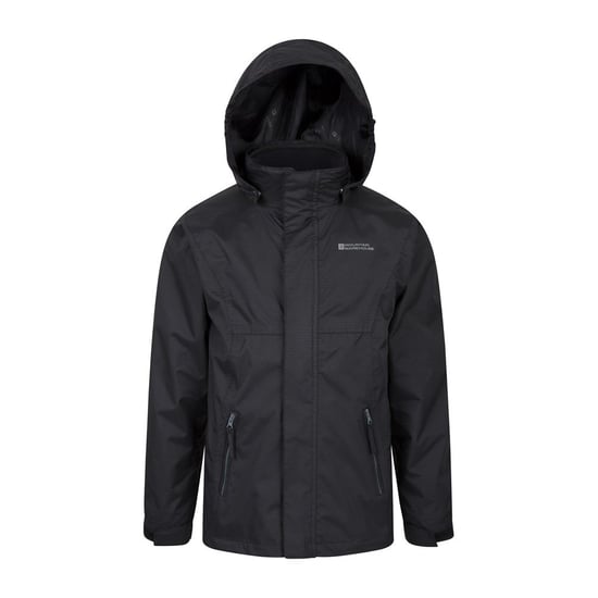 Mountain Warehouse Childrens/Kids Bracken Extreme 3 In 1 Waterproof Jacket (Black) - Image 1