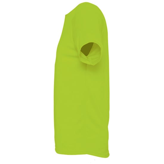 SOLS Mens Sporty Short Sleeve Performance T-Shirt (Neon Green) - Image 3