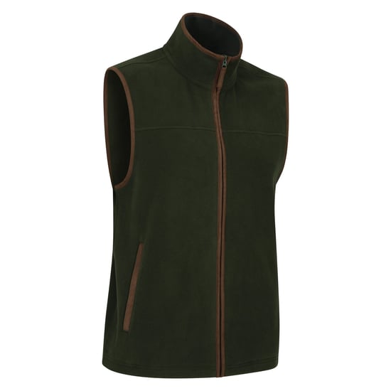 Mountain Warehouse Mens Rove Fleece Gilet (Green) - Image 4
