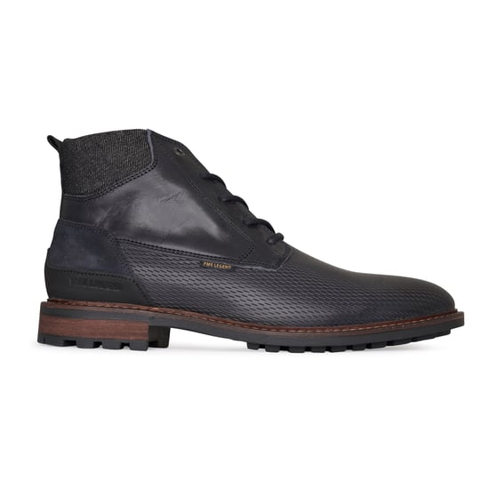 PME Legend Zapatos de cordones Huffster Azul marino Jeans - Image 1