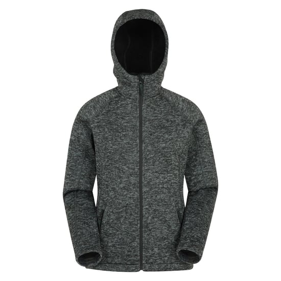 Mountain Warehouse Womens/Ladies Nevis Faux Fur Lined Full Zip Hoodie (Black) - Image 1