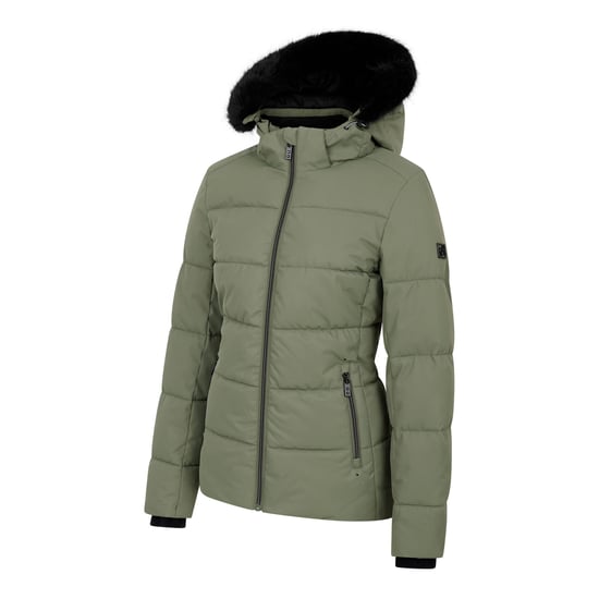 Dare 2B Womens/Ladies Glamorize V Ski Jacket (Olivine Green) - Image 3