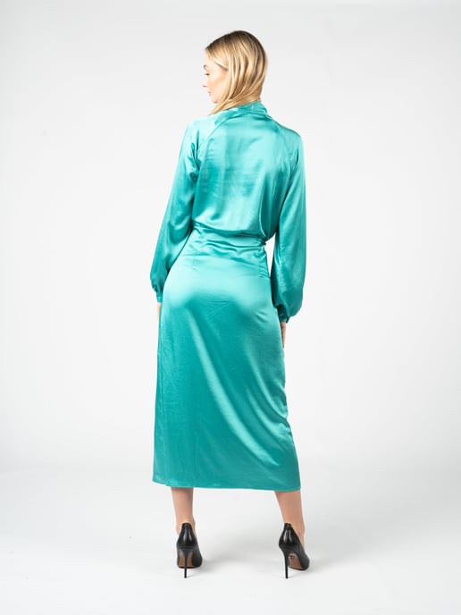 Pinko Vestido Los de mujer azul - Image 4