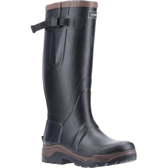 Cotswold Unisex Adult Compass Rubber Wellington Boots (Black) - Image 1