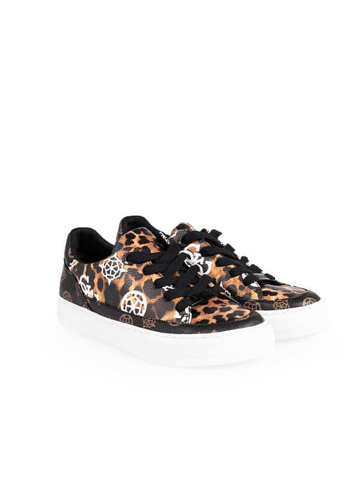 Guess Zapatilla Lusey Mujer Negro - Image 2