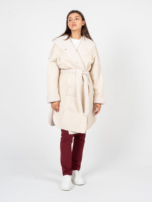 Liu Jo Abrigo de mujer beige - Image 2