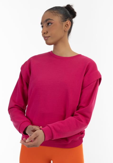 Mymo sweatshirt women pink - Image 3
