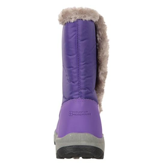Mountain Warehouse Childrens/Kids Caribou Adaptive Snow Boots (Purple) - Image 2
