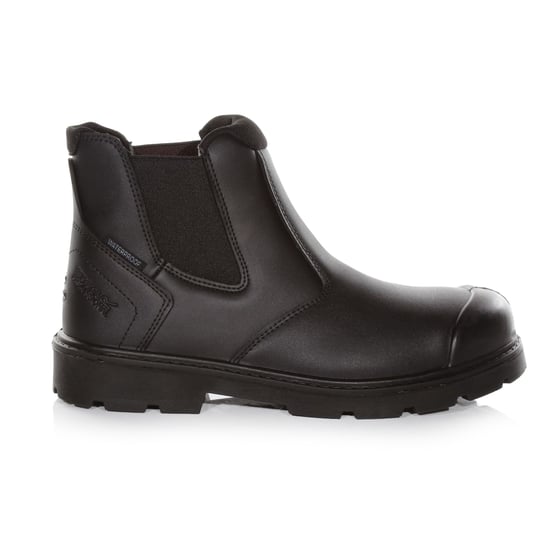 Regatta Mens Waterproof Action Leather Dealer Boots (Black)
