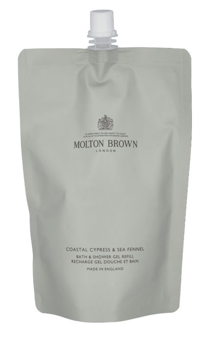 M.Brown Coastal Cypress & Sea Fennel Bath & Shower Gel 400 ml - Image 1