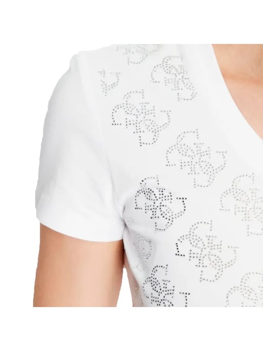 Camiseta de mujer Guess con pedrería, talla 4g - Image 2
