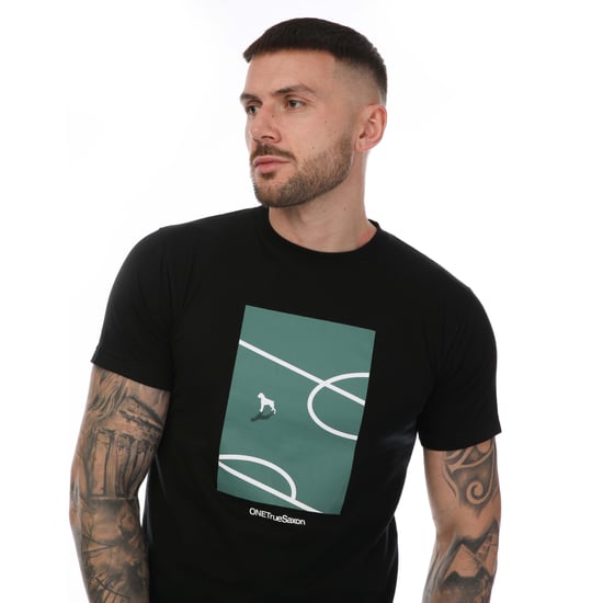 Men's One True Saxon Turf T-Shirt in Black - Image 3