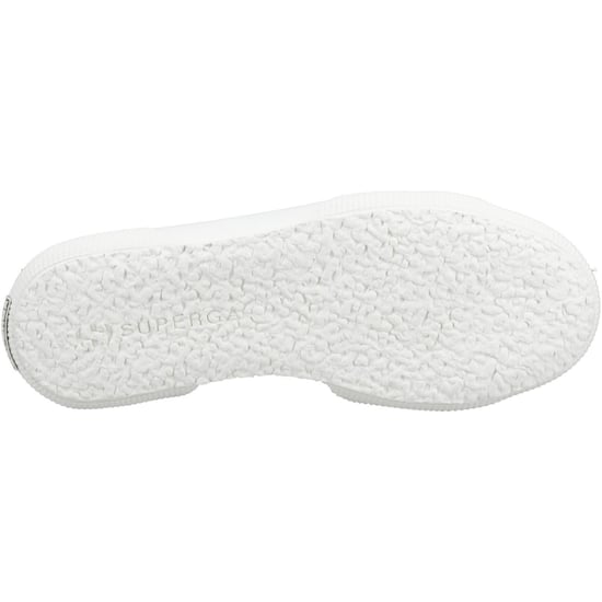 Superga 2730 Micro Faux Snake Faux Leather Women's White Avorio/Black Snake Trainers - Image 3