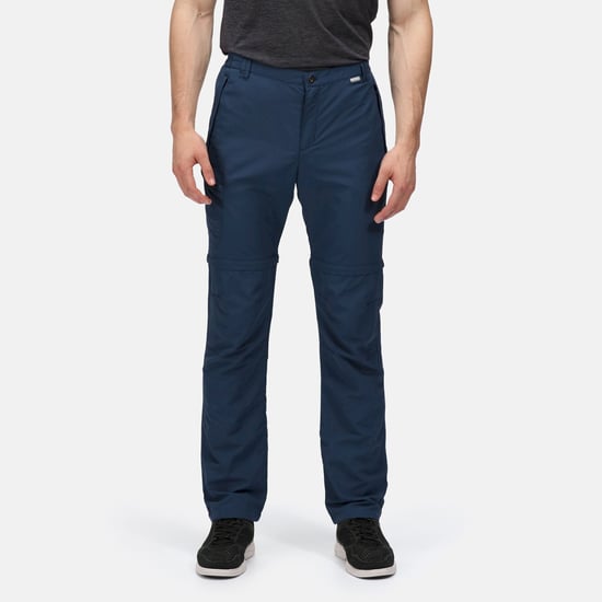 Regatta Mens Leesville II Zip Off Trousers (Moonlight Denim) - Image 5