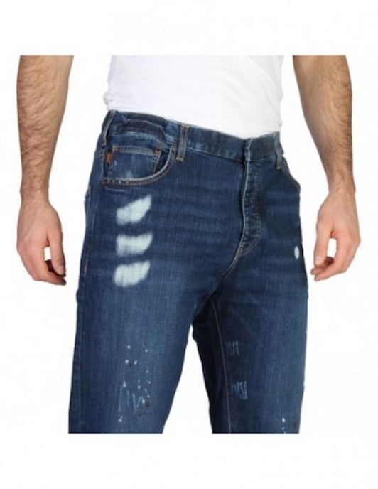 Pantalones rectos con dobladillos 3Z1J09 hombre - Image 6